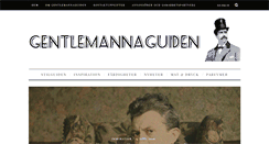 Desktop Screenshot of gentlemannaguiden.com